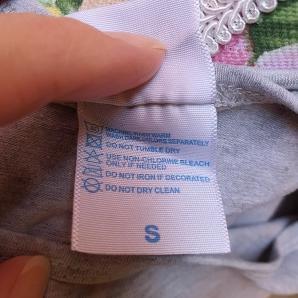 USA Print Graphic Grey T-shirt Size S - Picture 6 of 14